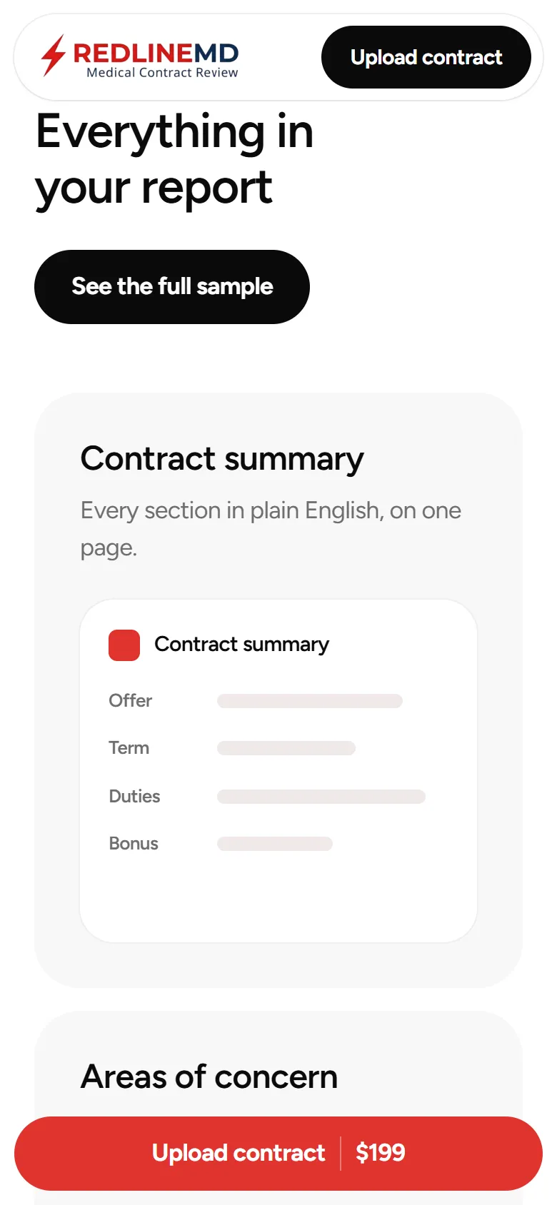 Fixed CTA on mobile